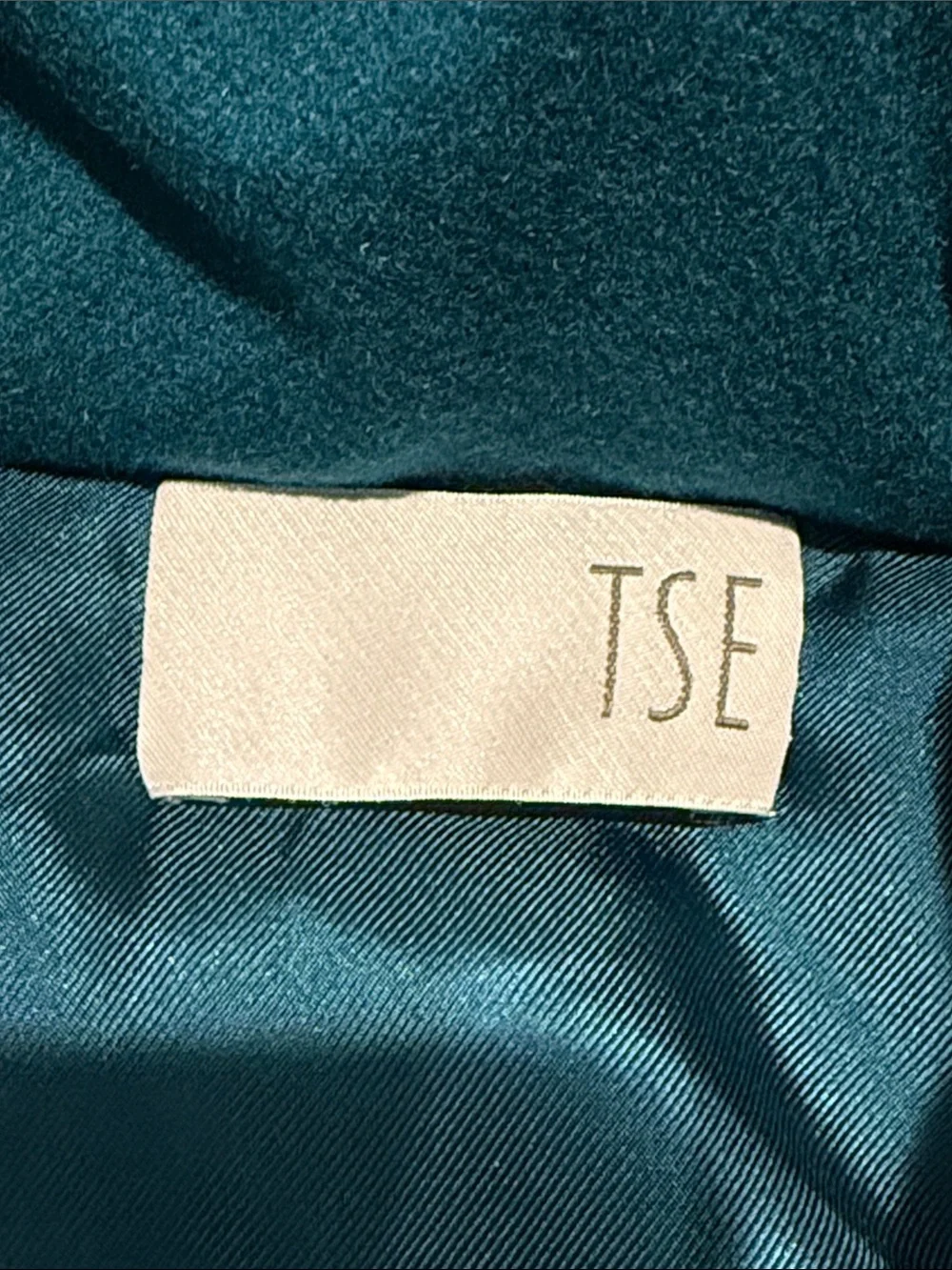 TSE 100% Cashmere Long Sleeved Snap Front Jacket